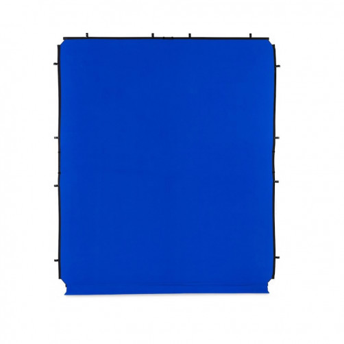 Manfrotto EzyFrame zložljivo ozadje 2 m x 2,3 m Chroma Key Blue (brez okvirja) - MANLB7949