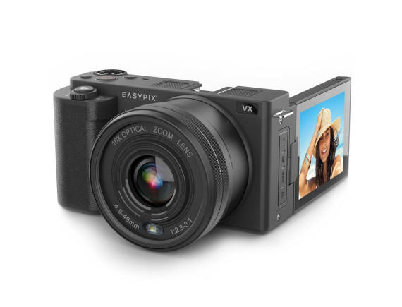 Easypix PowerPro VX6430 – WiFi Bridge digitalni fotoaparat z 10× optičnim zoomom in 4K videom - EASYPIX20205