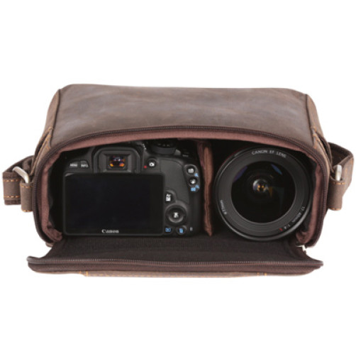 Kalahari KAAMA LS-34 – Usnjena foto torba - BIG440534