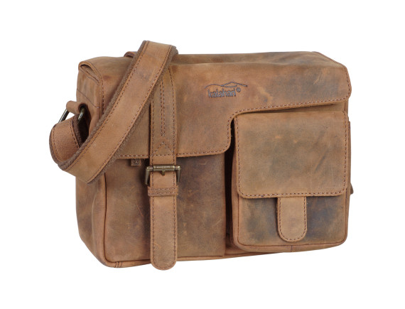 Kalahari KAAMA LS-31 – Usnjena foto torba - BIG440531