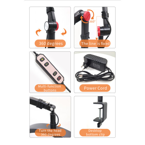 Helios HL‑180 LED luč s polkrožnim dizajnom - BIG427830