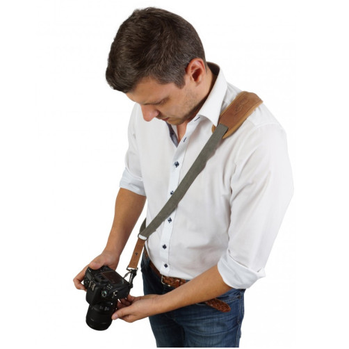 Kalahari Makoba SL-1 Protect Sling – podložen trak za fotoaparat z varnostno zaščito - BIG440891