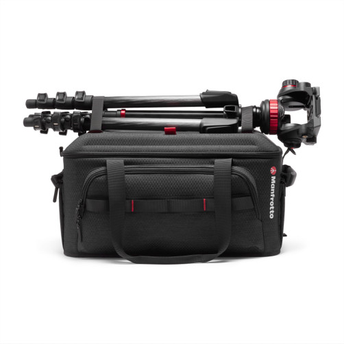 Manfrotto 502 Fluid Video Head Flat Base z 055 karbon Video stojalom - MVK502055CXPROV