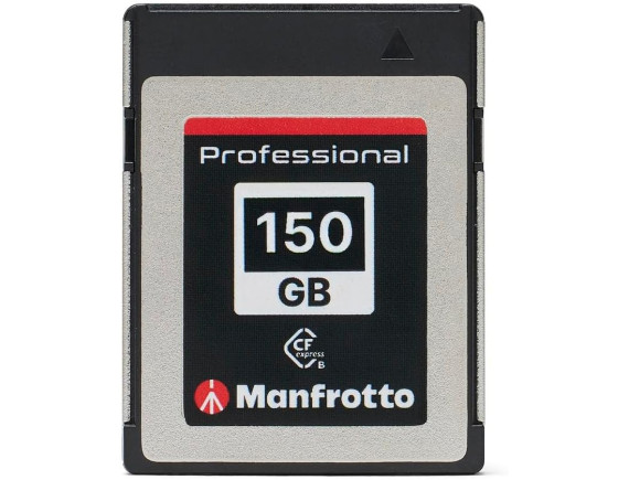 Manfrotto spominska kartica Professional 150 GB, PCIe 3.0, CFexpress™ tipa B - MANPROCFE150