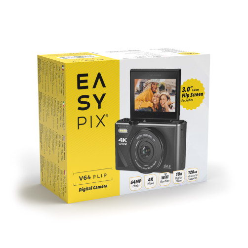 Easypix fotoaparat v64 Flip - EASYPIX20203