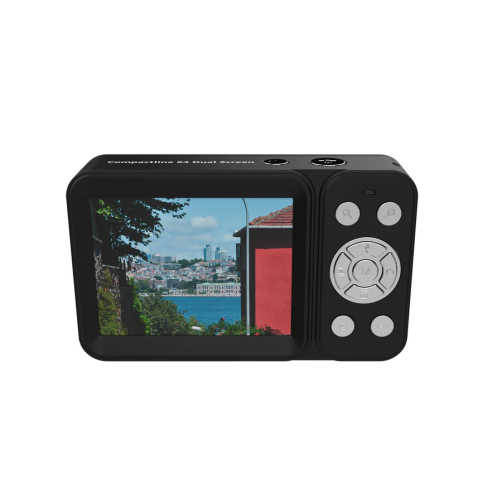 Rollei Compactline Dual Screen | 64 MP digital camera with 4K - ROLLEI12030