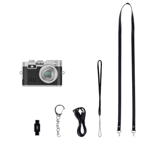 Rollei Mini Digitalni fotoaparat - črna - ROLLEI12064