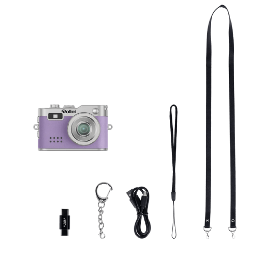 Rollei Mini Digitalni fotoaparat - vijolična - ROLLEI12068