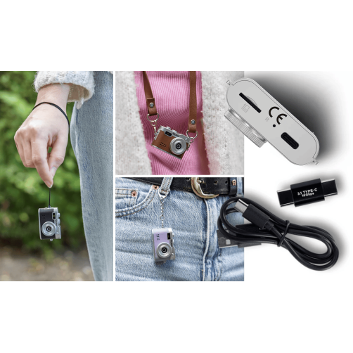 Rollei Mini Digitalni fotoaparat - vijolična - ROLLEI12068