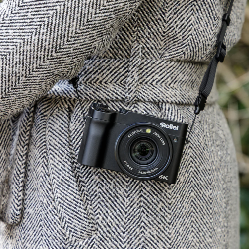 Rollei Powerflex X8 Dual Lens digitalni fotoaparat z dvema objektivoma in 5K videom - ROLLEI11216