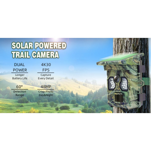 Stealth Gear Racoon Solar 4K lovska kamera - SG720130