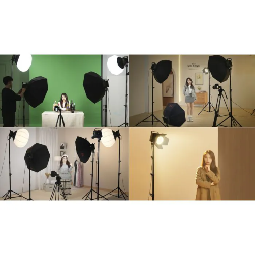 Falcon Eyes Afeft Bi-Color LED luč SQ2 - FE291130