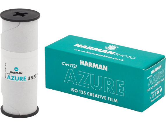 Harman Switch Azure ISO 125 120 barvni negativ film - HARMAN120