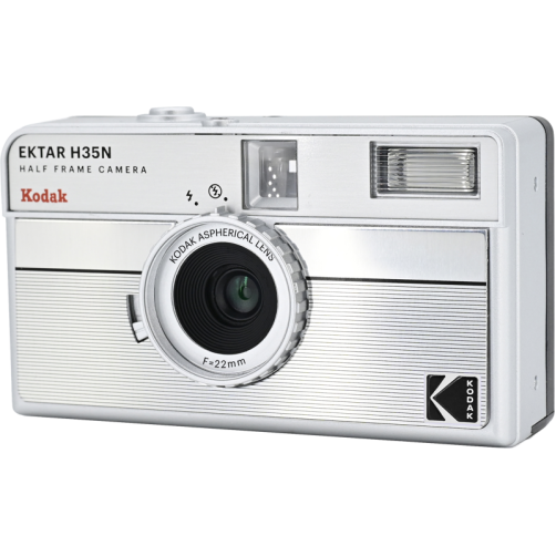 Kodak EKTAR H35N Analogni Fotoaparat na Film HALF-FRAME Striped Silver - KODAK125175