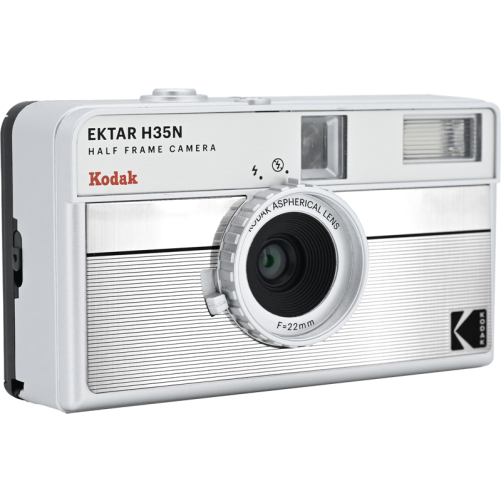 Kodak EKTAR H35N Analogni Fotoaparat na Film HALF-FRAME Striped Silver - KODAK125175