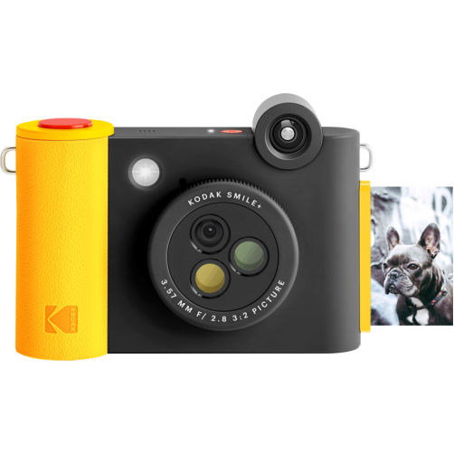 KODAK Smile+ Wireless Digital Instant Print Camera with Effect-changing Lens - RODSMPCAMBK