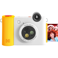 KODAK Smile+ Wireless Digital Instant Print Camera with Effect-changing Lens - RODSMPCAMW