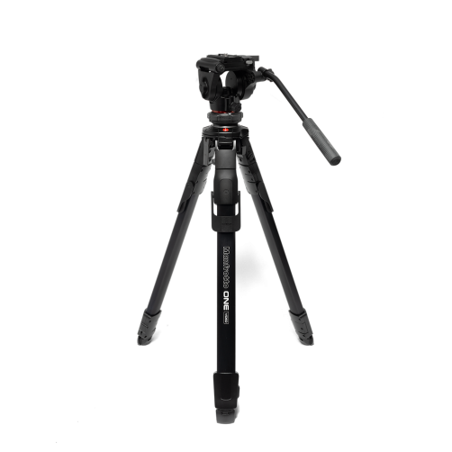 Manfrotto ONE alu video stativ s fluidno video glavo 500X - MKONEVA-500X