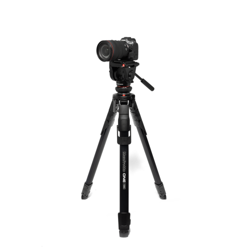 Manfrotto ONE alu video stativ s fluidno video glavo 500X - MKONEVA-500X
