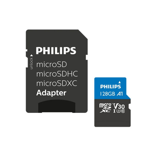 Philips microSDXC UHS-I U3 128GB spominska kartica - PHILIPS512563