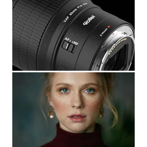 Rollei AF 85mm F1.8 Z objektiv za Nikon Z – ROLLEI12042