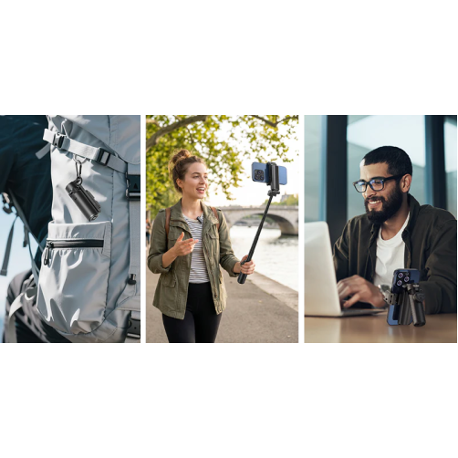 Rollei Easy Creator SmartGrip – Mini stativ, selfie palica in Bluetooth sprožilec za pametni telefon - ROLLEI26982