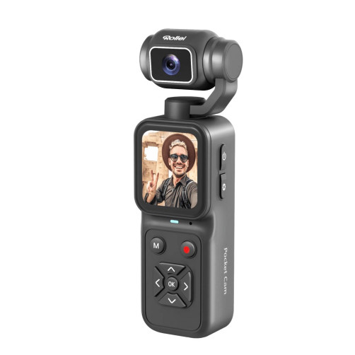 Rollei Pocket Cam – žepna kamera za vlog in selfije črna - ROLLEI40566