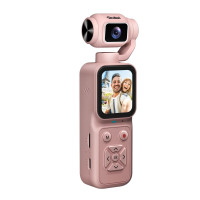 Rollei Pocket Cam – žepna kamera za vlog in selfije roza - ROLLEI40572