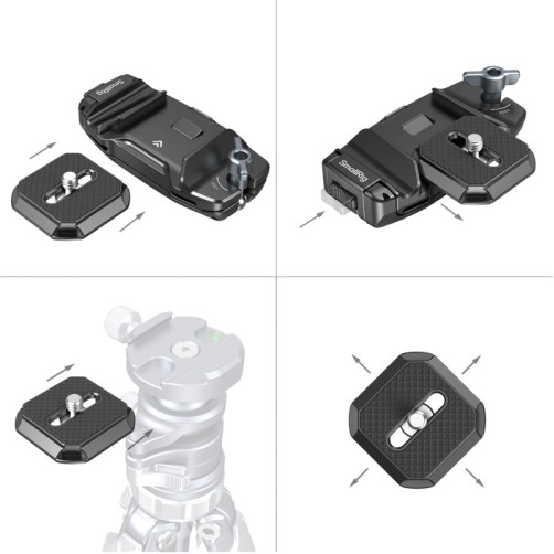 SmallRig 5053 Camera Clip s Quick Release ploščico - SR5053