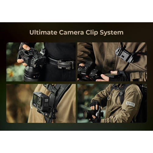 SmallRig 5053 Camera Clip s Quick Release ploščico - SR5053