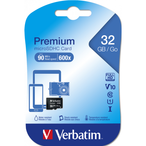 Verbatim Premium U1 microSDHC 32GB spominska kartica - VERBATIM753872