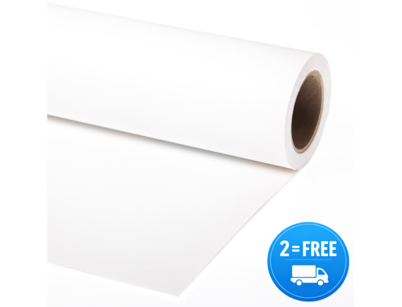 Manfrotto papirnato studijsko ozadje Super White 2,72x11m - LP9001