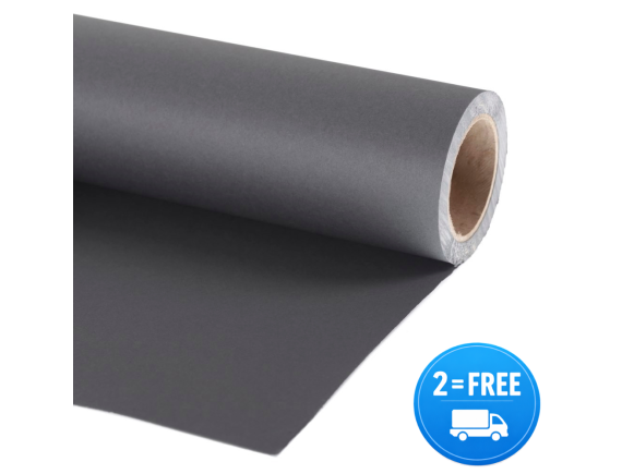 Manfrotto papirnato studijsko ozadje Shadow Grey 2,72x11m - LP9027