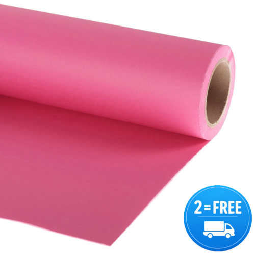 Manfrotto papirnato studijsko ozadje Gala Pink 2,72x11m - LP9037