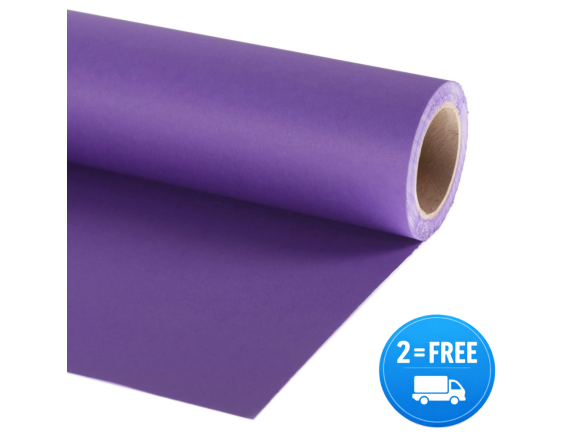 Manfrotto papirnato studijsko ozadje Purple 2,72x11m - LP9062