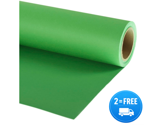 Manfrotto papirnato studijsko ozadje Chroma Green 2,72x11m - LP9073