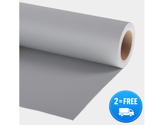 Manfrotto papirnato studijsko ozadje Pebble Grey 2,72x11m - LP9075