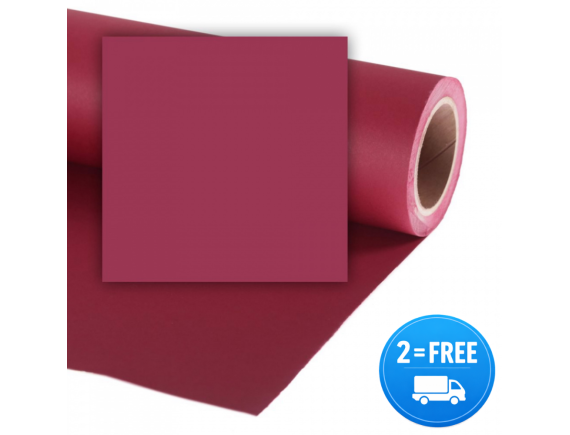 Colorama papirnato studijsko ozadje CRIMSON 2,72x11m - foto ozadje - CO173