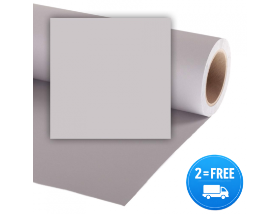 Colorama papirnato studijsko ozadje QUARTZ SIVA 2,72x11m - foto ozadje - CO150