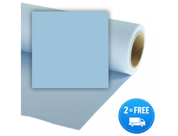 Colorama papirnato studijsko ozadje FORGET-ME-NOT MODRA 2,72x11m - foto ozadje - CO153