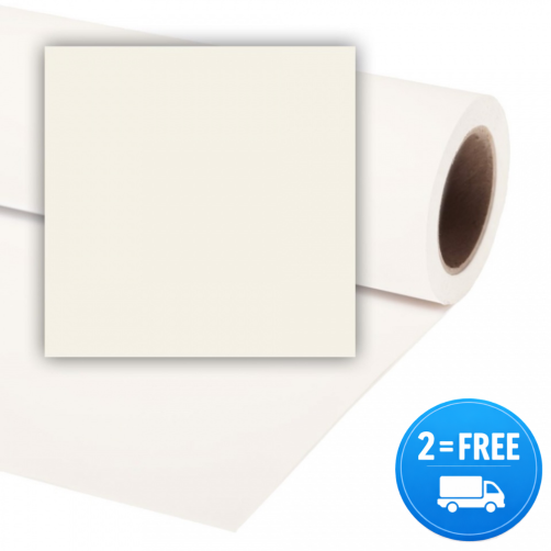 Colorama papirnato studijsko ozadje POLAR BELA 2,72x11m - foto ozadje - CO182