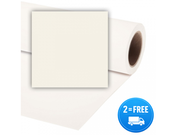 Colorama papirnato studijsko ozadje POLAR BELA 2,72x11m - foto ozadje - CO182