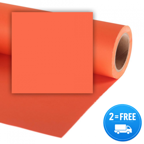 Colorama papirnato studijsko ozadje PUMPKIN 2,72x11m - foto ozadje - CO147