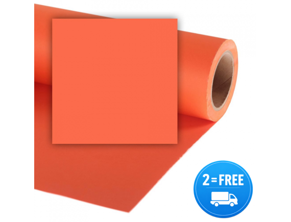Colorama papirnato studijsko ozadje PUMPKIN 2,72x11m - foto ozadje - CO147