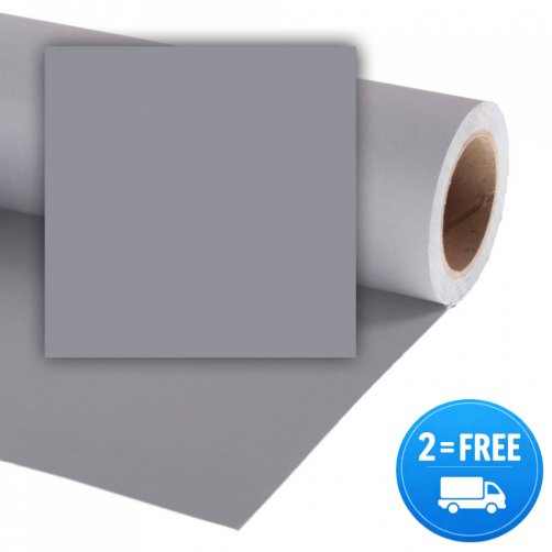 Colorama papirnato studijsko ozadje URBAN GREY 2,72x11m - foto ozadje - CO1104