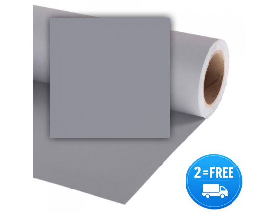 Colorama papirnato studijsko ozadje URBAN GREY 2,72x11m - foto ozadje - CO1104