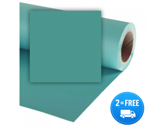 Colorama papirnato studijsko ozadje SEA MODRA 2,72x11m - foto ozadje - CO185