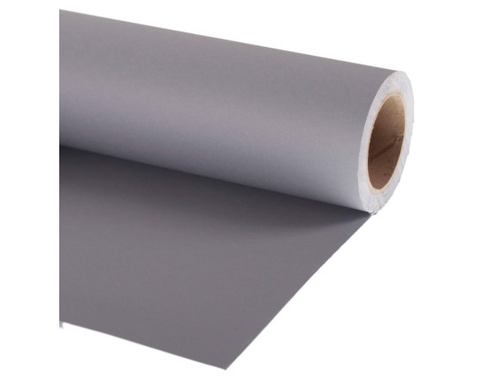 Manfrotto papirnato studijsko ozadje Pewter 2,72x11m - LP9060