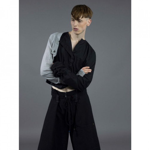 Colorama papirnato studijsko ozadje SMOKE SIVA 2,72x11m - foto ozadje - CO139