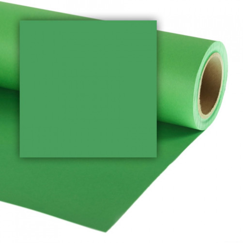 Colorama papirnato studijsko ozadje CHROMAGREEN 1,35x11m - CO533